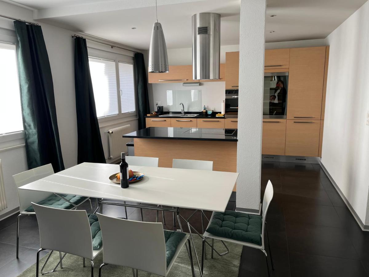 Appartement Tourbillon Centre-Ville Sion Ngoại thất bức ảnh